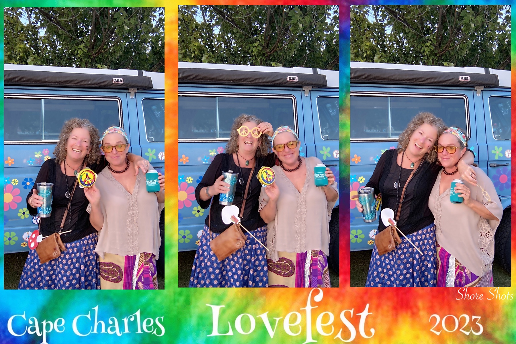 Cape Charles Lovefest photobooth strip