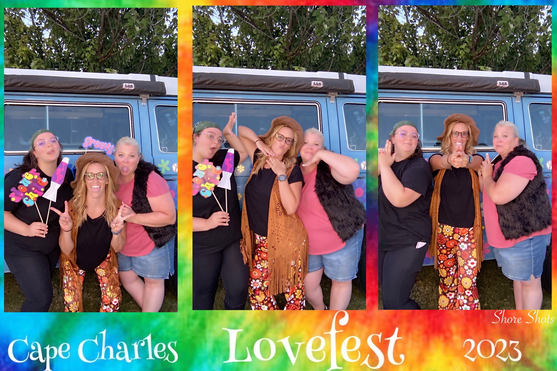 Cape Charles Lovefest photobooth strip