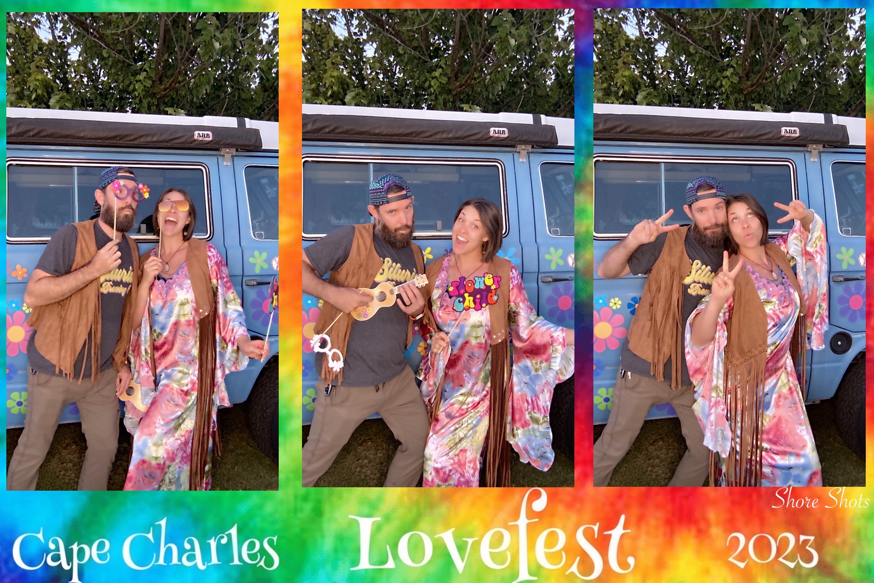 Cape Charles Lovefest photobooth strip