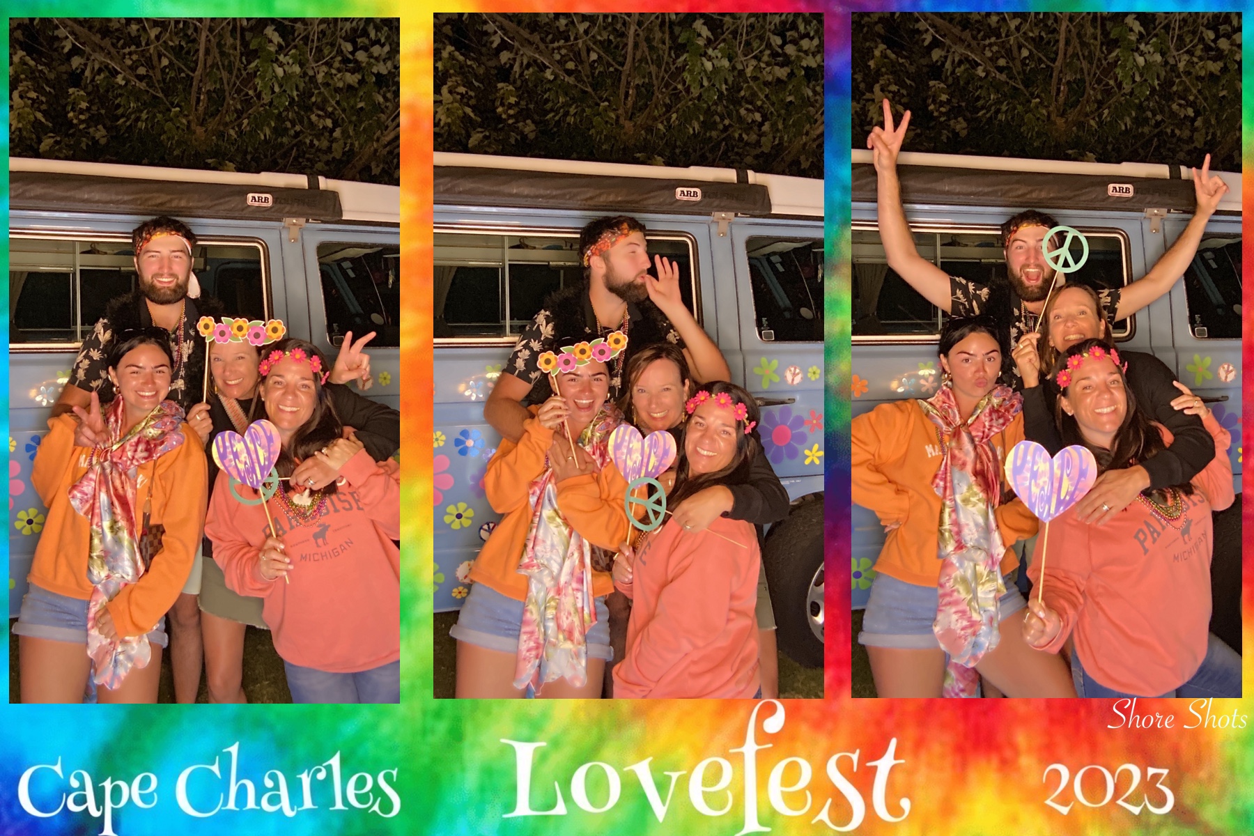 Cape Charles Lovefest photobooth strip