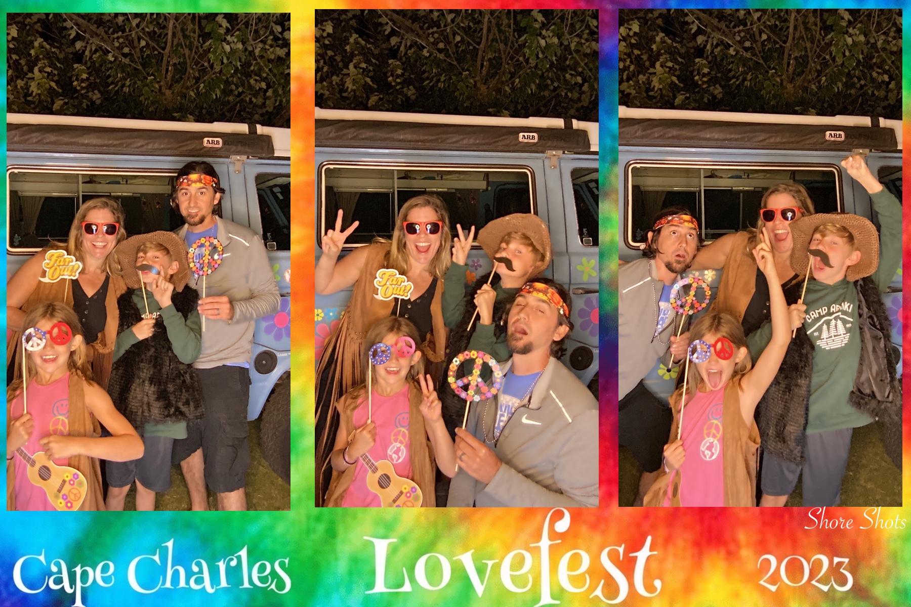 Cape Charles Lovefest photobooth strip