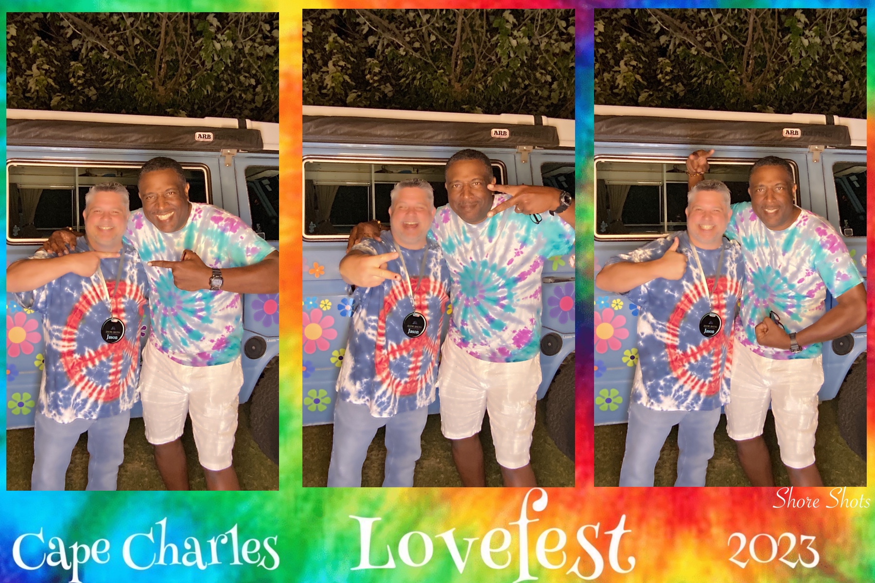 Cape Charles Lovefest photobooth strip