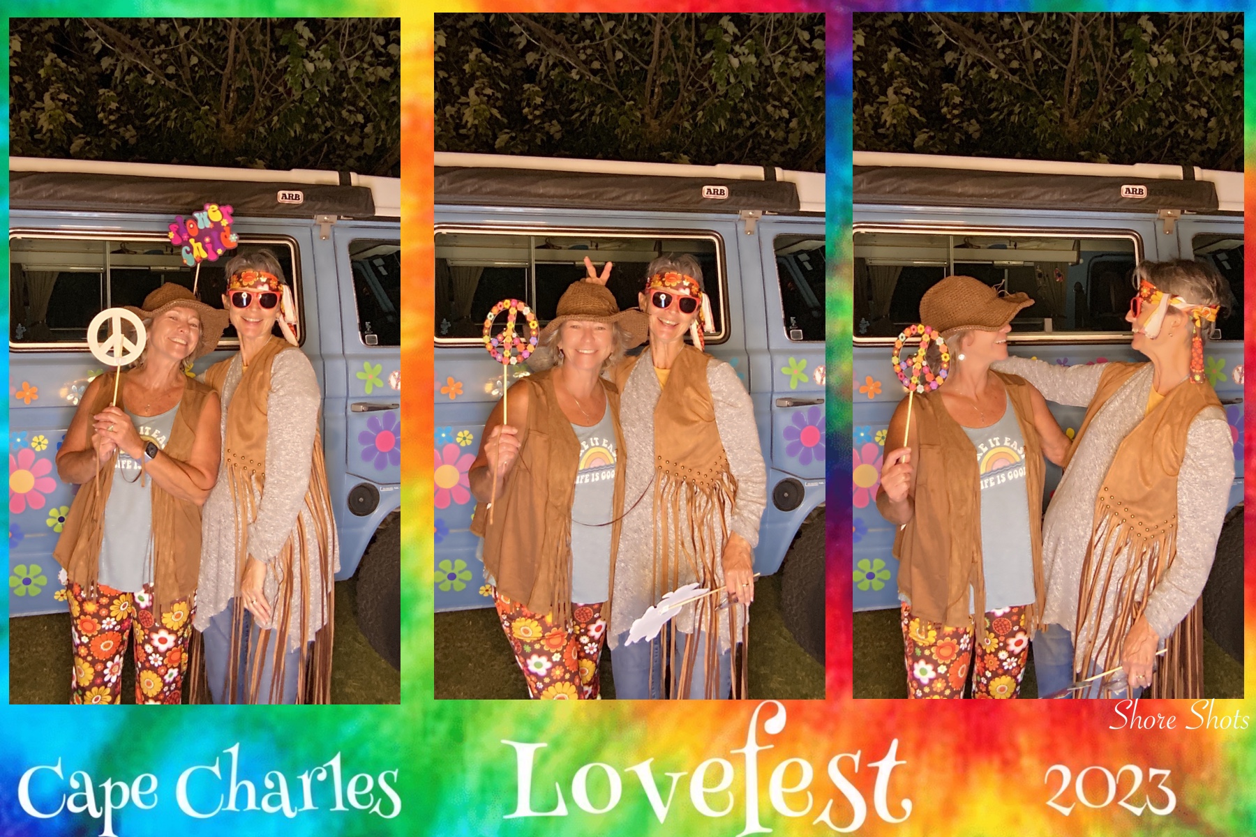 Cape Charles Lovefest photobooth strip