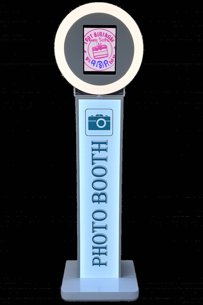 Shore Shots ring-light photo booth machine